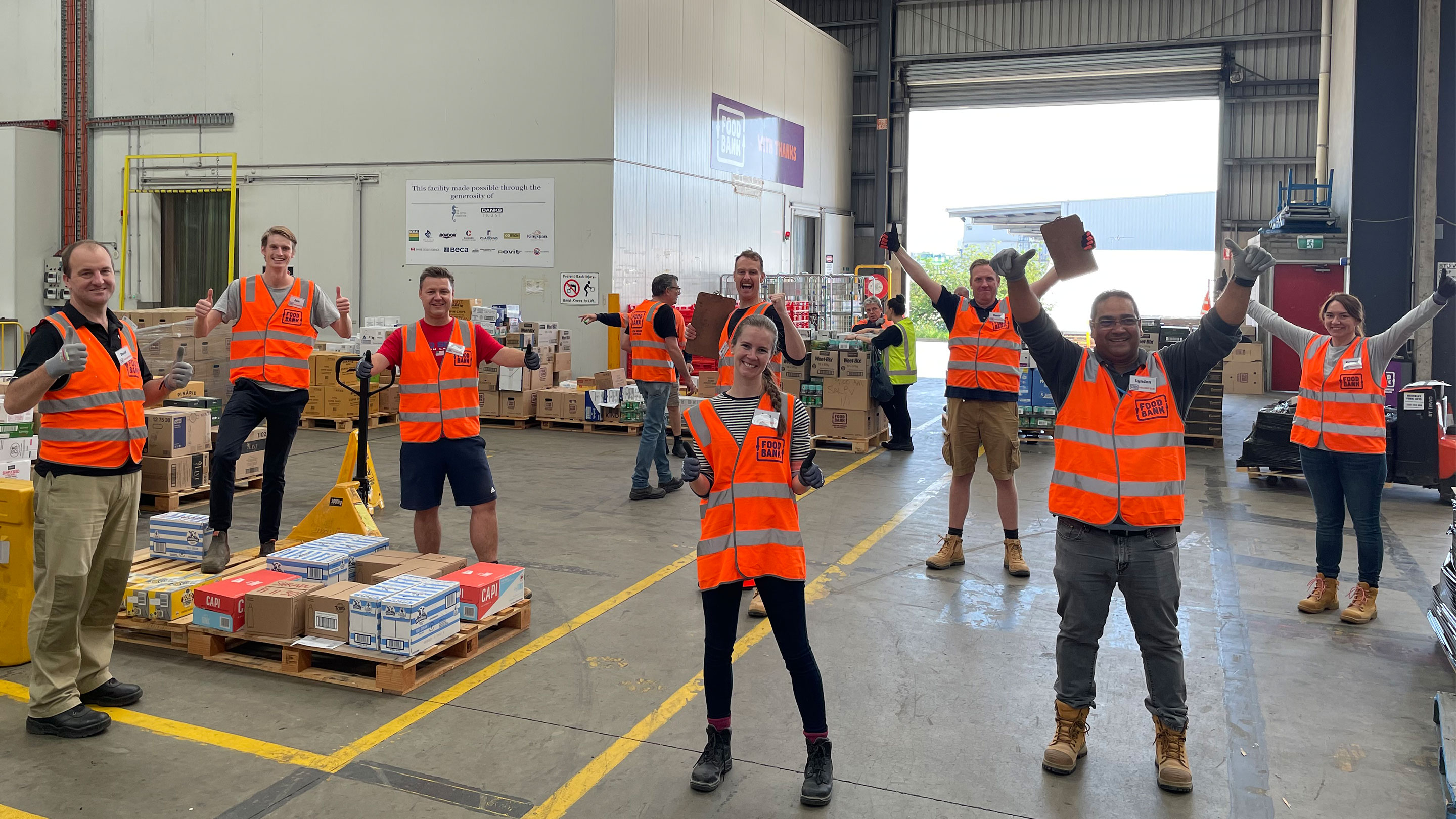 Image A team from Altona refinery recently spent the day volunteering at Foodbank Victoria’s Yarraville warehouse, packing 15,944 meals that will be sent to just some of the 533 charities that Foodbank Victoria supports.