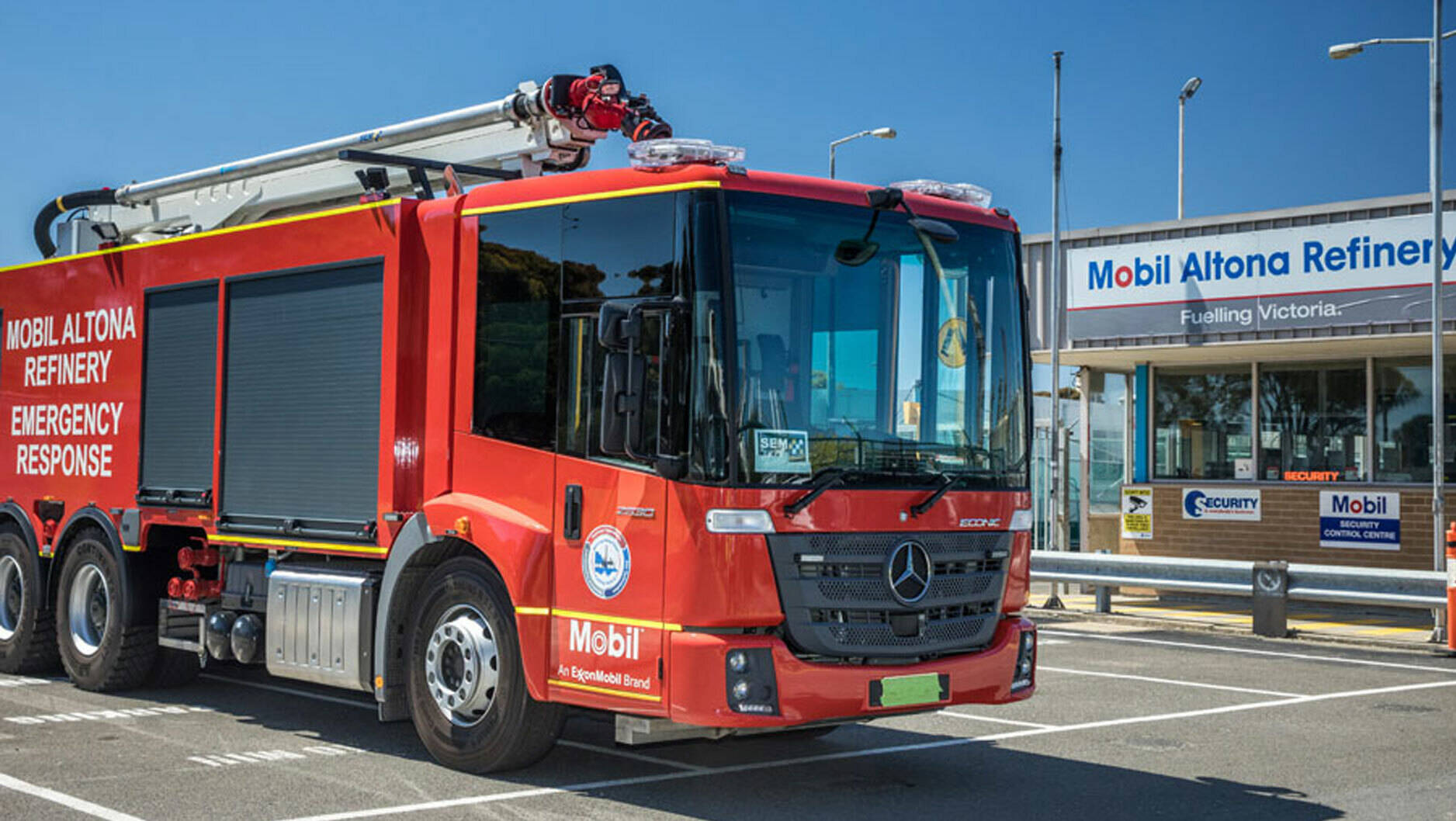 Image PhotoThe new fire truck will significantly bolster Altona Refinery's emergency response capabilities.