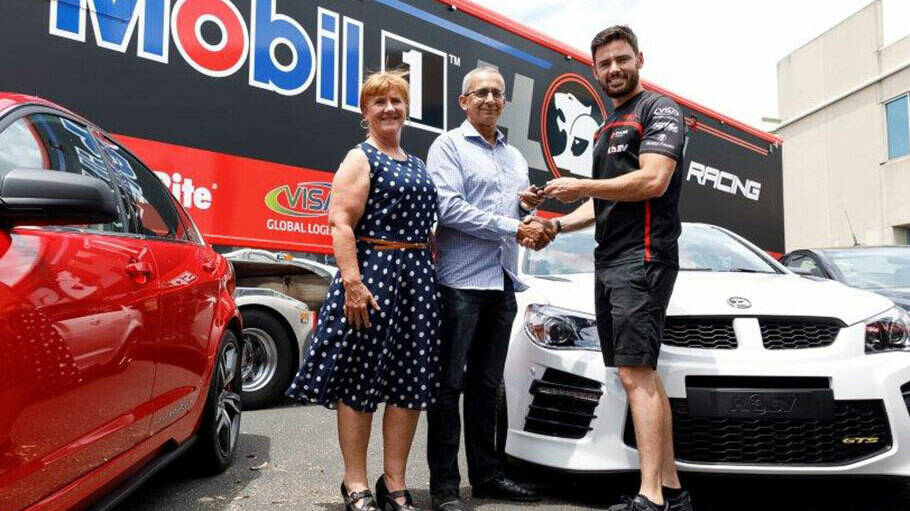 Image Photo— New HSV GTS Sport owner Steve Williams: “Ever since I can remember, I’ve always used Mobil 1 products in my vehicles as I know I can trust them to keep my engine running smoothly and efficiently. It’s brilliant to be rewarded for years of loyalty to Mobil 1 and I’m stoked to have won this amazing grand prize.