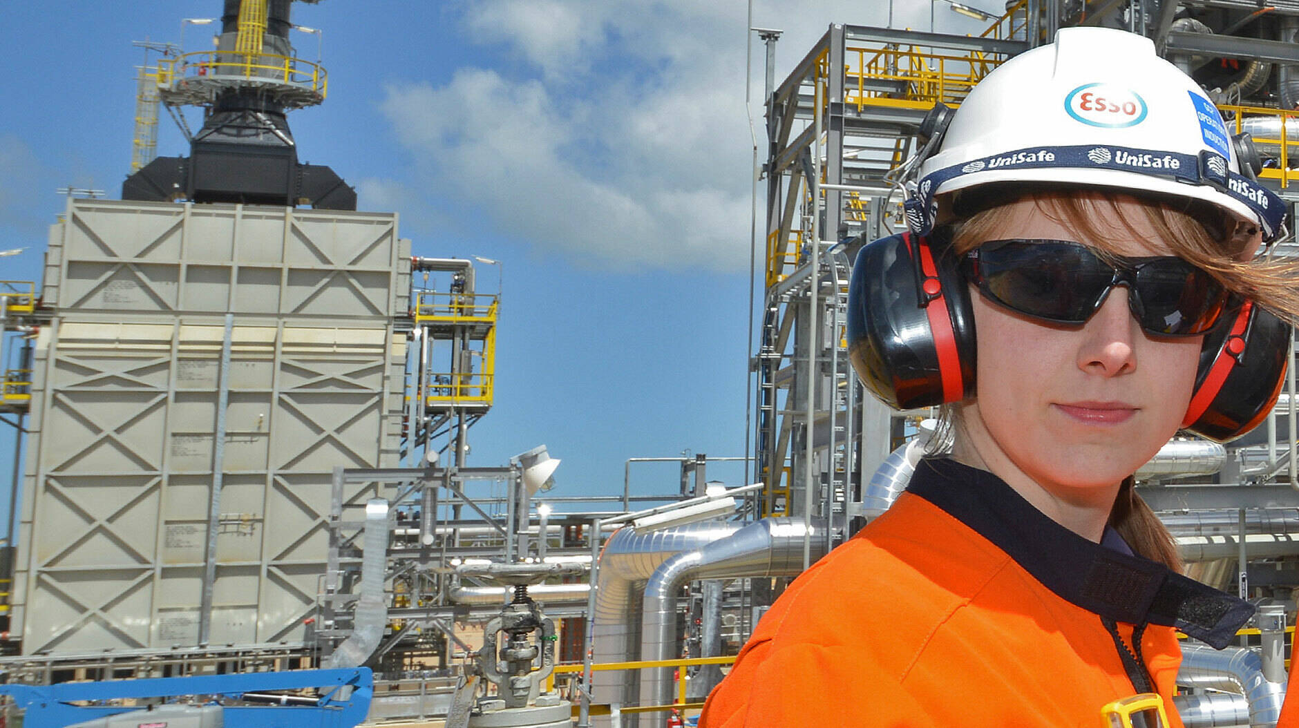Image Photo — “Reliability of the Gas Conditioning plant is key to our future success,” says Longford's first female Operations Supervisor, Liz Anderson.