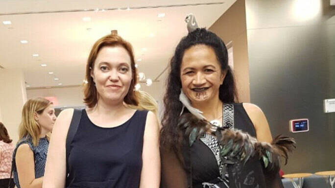 Image Photo — Rangimarie Price (pictured right) is dedicated to advancing the economic and leadership opportunities available to Māori women in Northland, New Zealand.