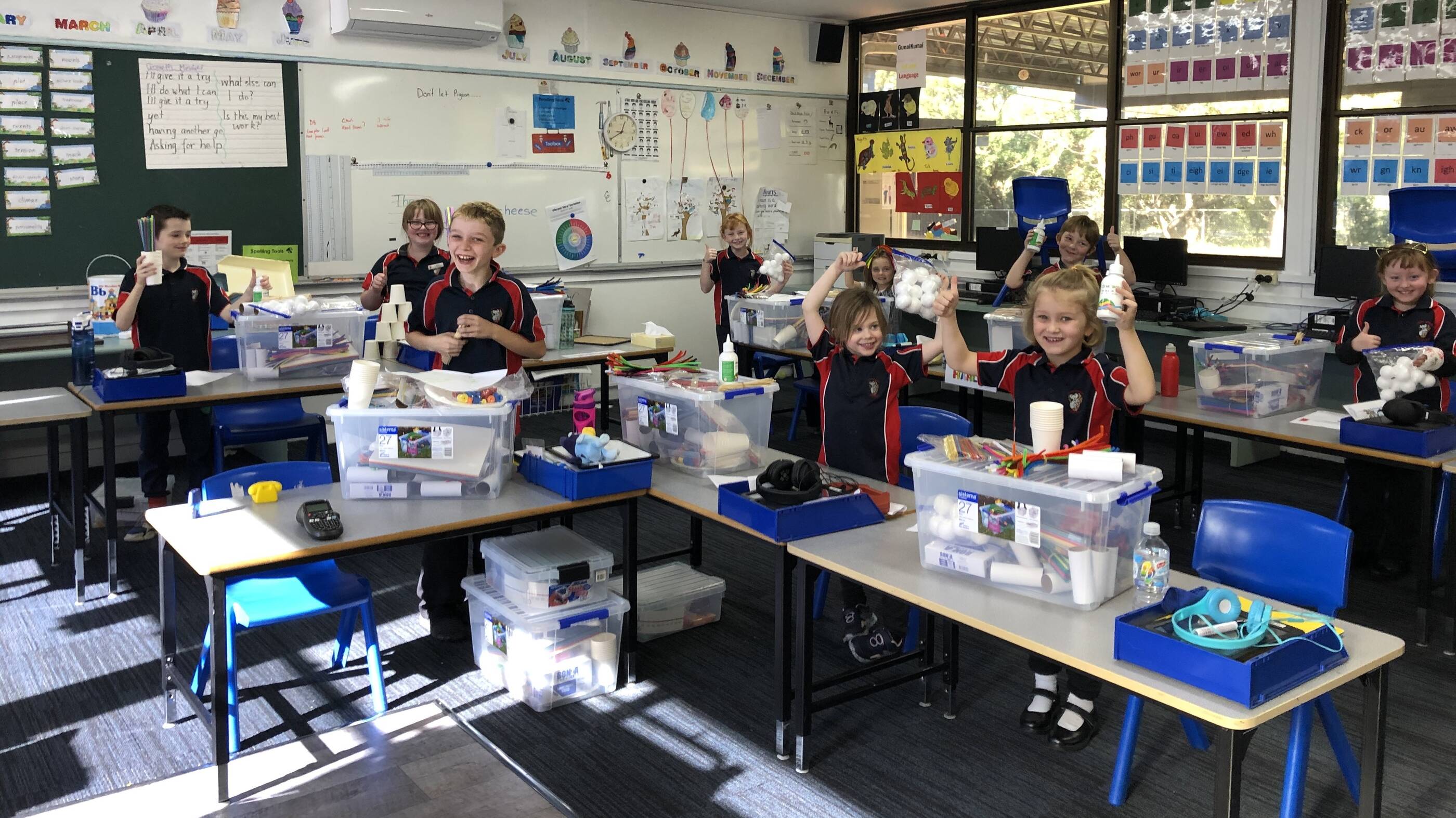 Image Students at Loch Sport Primary School love their new STEM resources funded by an Esso Bright Future Grant.